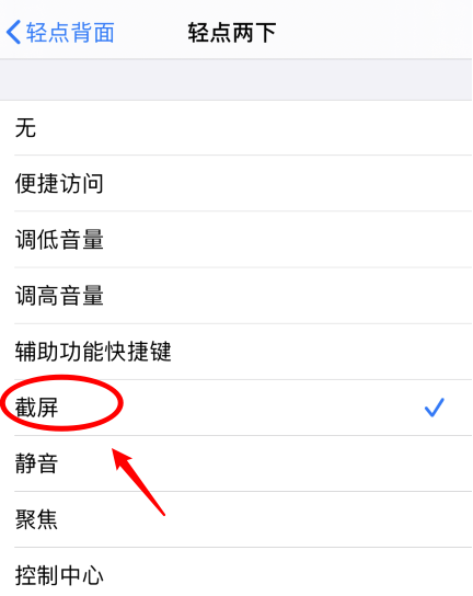 岳口镇苹果手机维修分享iPhone12如何启用双击截屏 
